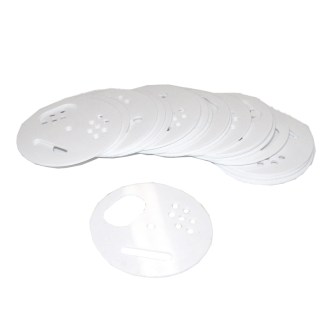 Česnový uzáver - pr. 5 cm - biely